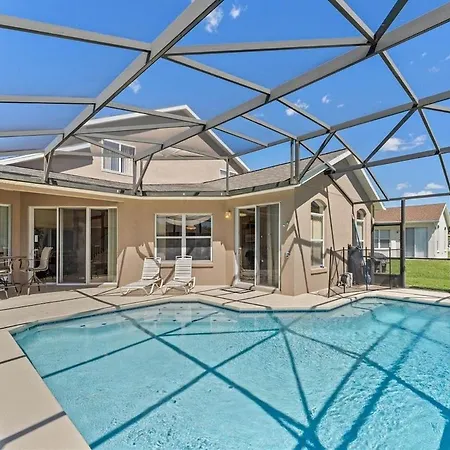 Spacious Villa South Facing Pool 20 Min To Disney